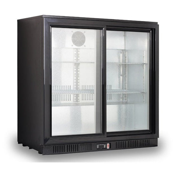 Thermaster LG-208SC Under Bench Two Sliding Door Bar Cooler - Whisk Hospitality - LG-208SC