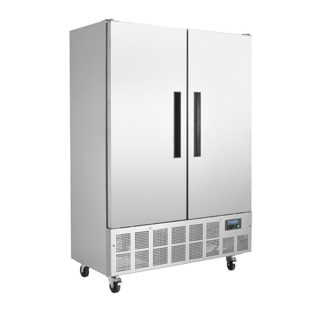 Polar G - Series Double Door Slimline Fridge - 960Ltr GD879 - A - Whisk Hospitality - GD879-A