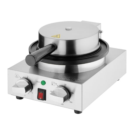 Apuro Single Round Waffle Maker HS985-A - Whisk Hospitality - HS985-A