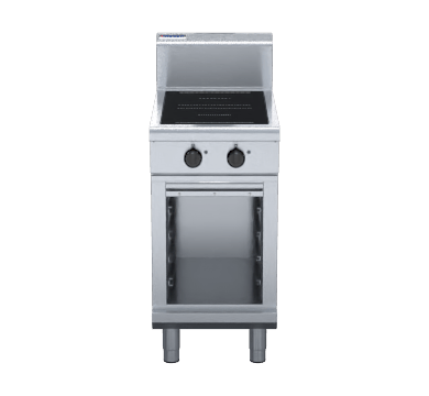 Waldorf 800 Series In8200R5 Cb 450Mm Electric Induction Cooktop Low Back Version Cabinet - Whisk Hospitality - IN8200R5-CB