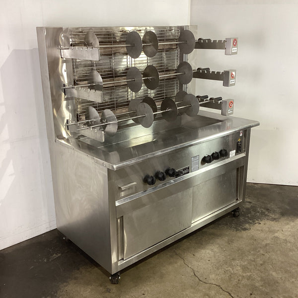 Rotochix GR-1500 1500mm Gas Rottisserie - Whisk Hospitality - 829466