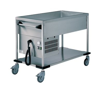 Rieber Zub 3 K 3 X 11 Gn Delivery Trolley Cooled - Whisk Hospitality - ZUB 3-K