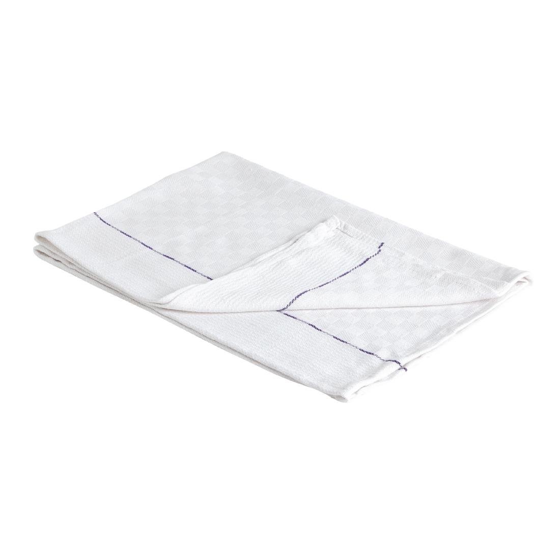 Vogue Waiting Cloths White - 460x710mm 18x28" E900 - Whisk Hospitality - E900