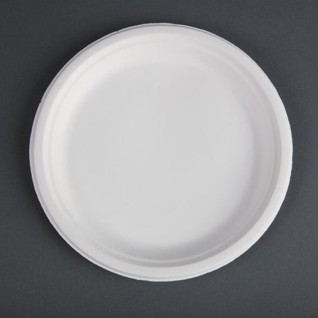 Fiesta Compostable Bagasse Round Plate 260mm (Pack 50) CW904 - Whisk Hospitality - CW904