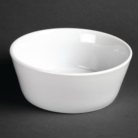 Olympia Whiteware Sloping Edge Bowl - 15cm 6" (Box 12) U164 - Whisk Hospitality - U164