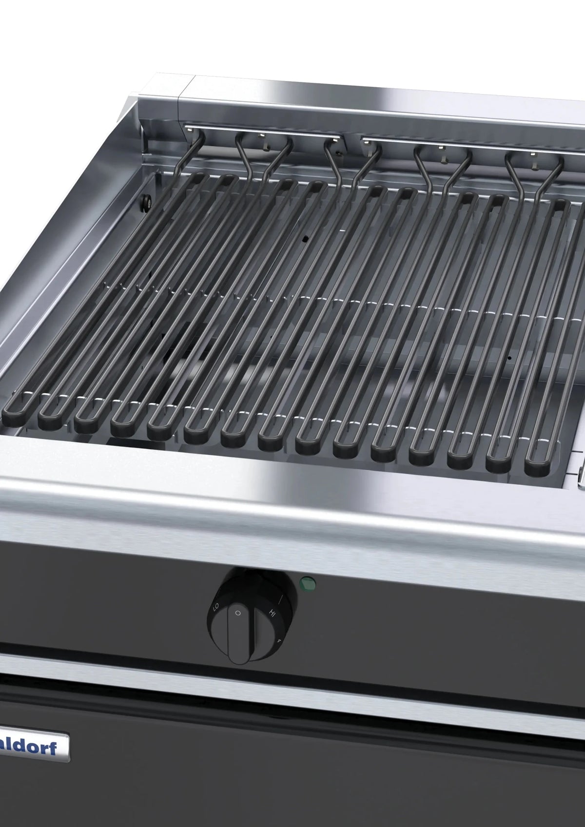 Waldorf Bold Chlb8600Ed Cd 600Mm Electric Chargrill Low Back Version Cabinet Base - Whisk Hospitality - CHLB8600ED-CD