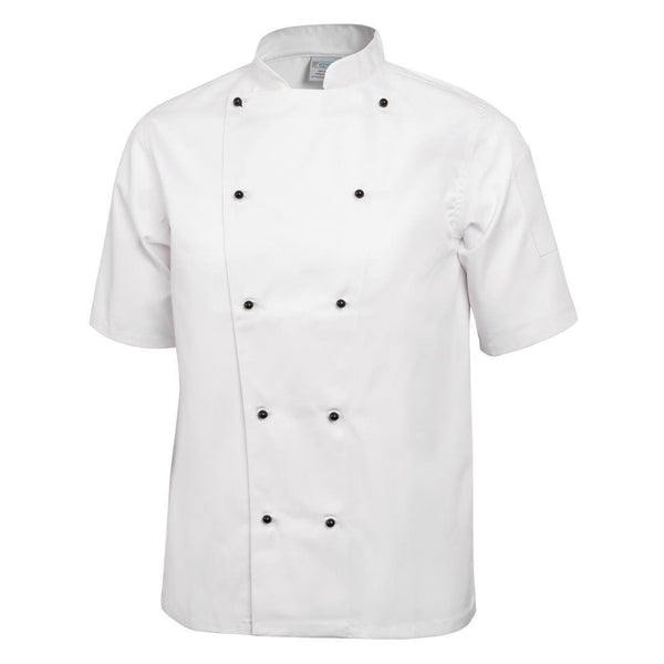 Whites Chicago Short Sleeve - Size L DL711 - L - Whisk Hospitality - DL711-L