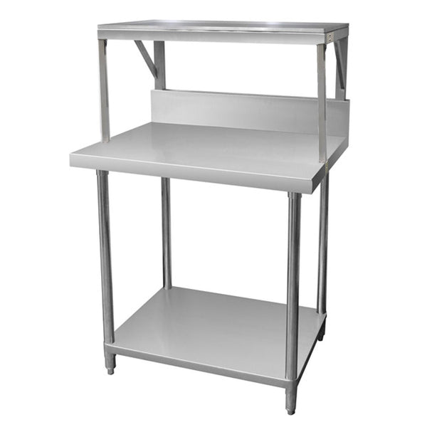 SMB - 7 - 0900 - Heavy Duty Salamander Bench with Shelf Braces - Whisk Hospitality - SMB-7-0900