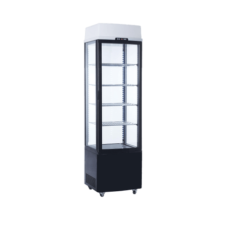 Exquisite CTD235 Upright Display Refrigerator - Whisk Hospitality - 3PA-8767-DHT-CTD235B