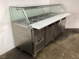 Thermaster PG210FA - YG 3 Door Salad Fridge - Whisk Hospitality - 816098