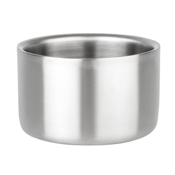 Olympia Double Wall Wine & Champagne Coaster Stainless Steel HY127 - Whisk Hospitality - HY127