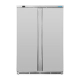 Polar C - Series Double Door Fridge - Stainless Steel CZ783 - A - Whisk Hospitality - CZ783-A