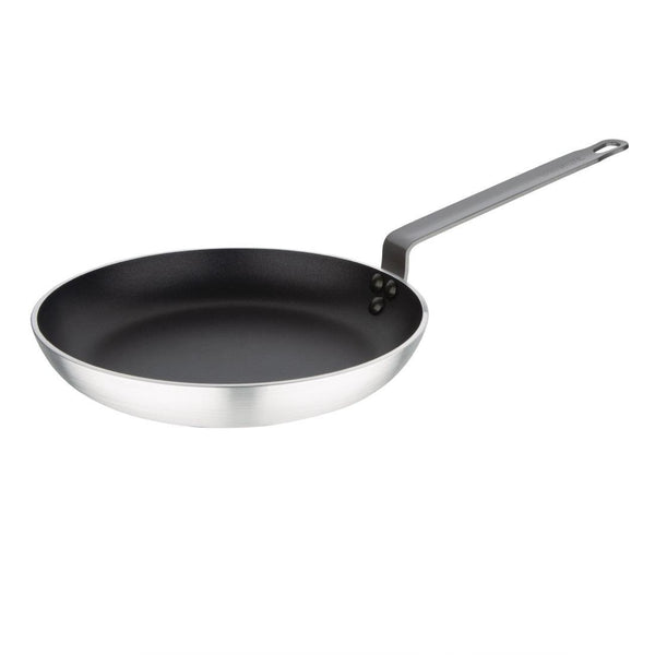 Vogue Frypan Aluminium Non - stick Teflon Platinum Plus - 280x45mm 11'x1.8" HT980 - Whisk Hospitality - HT980