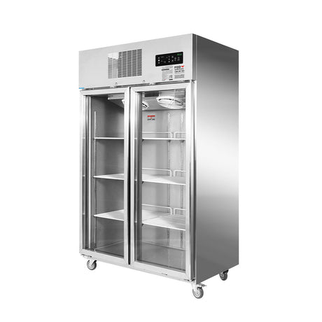 Thermaster Double Door Upright Display Fridge - SUCG1000 - Whisk Hospitality - SUCG1000