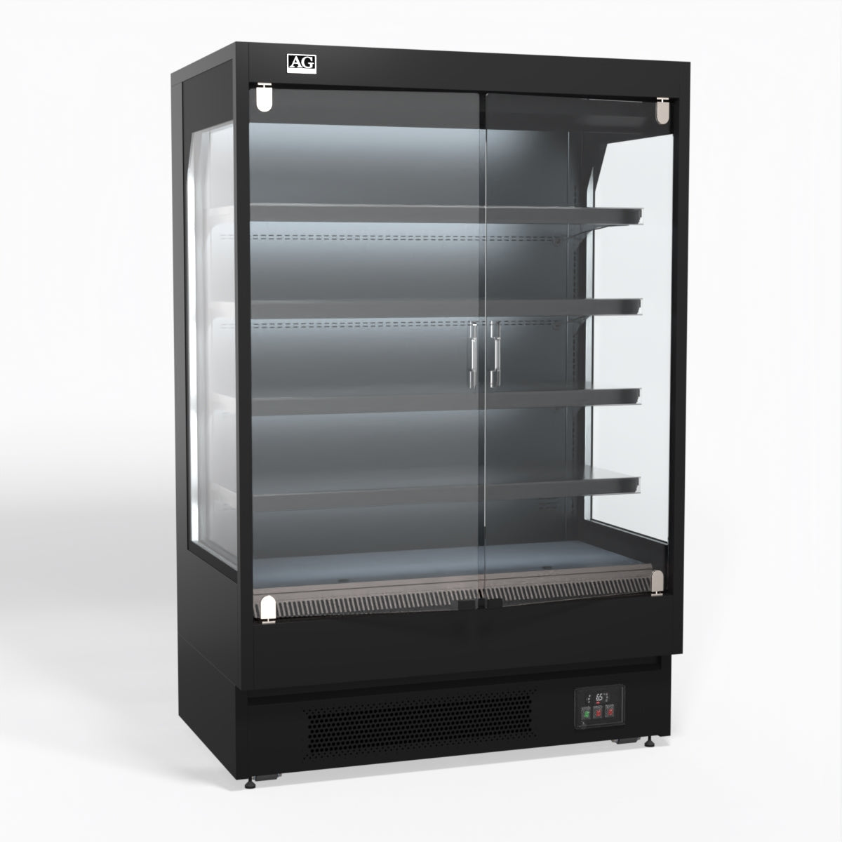 AG 1315mm Supermarket Multi Deck Showcase 2 door Glass Fridge MSD1300 - Whisk Hospitality - MSD1300