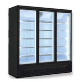 Triple Door Supermarket Fridge LG - 1500BGBM - Whisk Hospitality - LG-1500BGBM