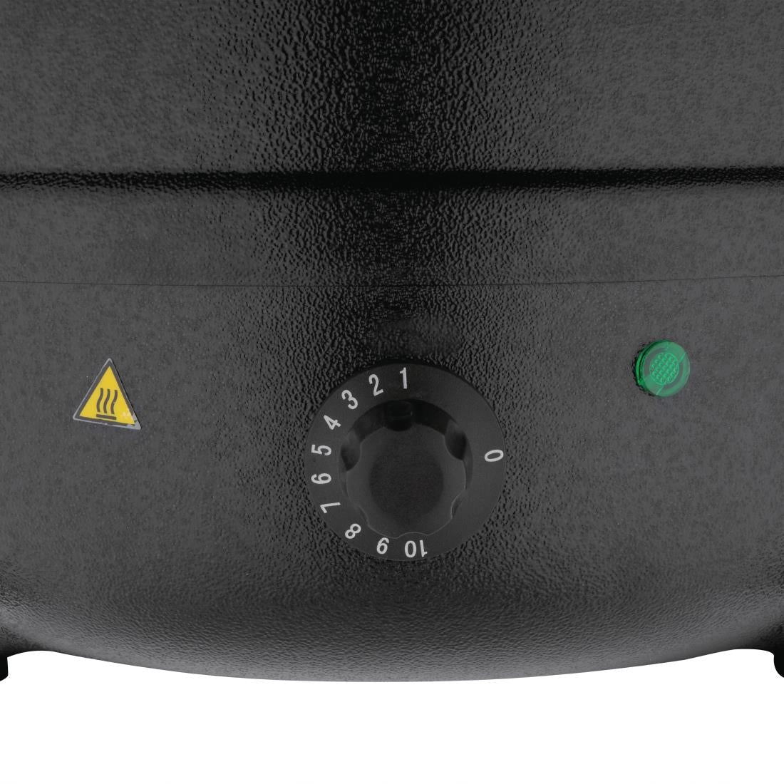 Apuro Black Soup Kettle - 10Ltr L715 - A - Whisk Hospitality - L715-A