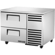 True Refrigeration Deep Undercounter Refrigerator 2 Drawer - TUC - 44D - 2 - HC - Whisk Hospitality - TUC-44D-2-HC