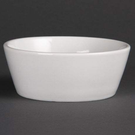 Olympia Whiteware Sloping Edge Bowl - 12cm 4 3/4" (Box 12) U163 - Whisk Hospitality - U163
