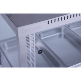 Bonvue Square Countertop Wet and Dry Bain Marie - BM11SC - Whisk Hospitality - BM11SC