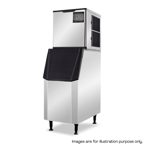 AG Free Standing Modular Ice Machine Cube Ice - 160Kg/24Hr ICE159 - Whisk Hospitality - ICE159