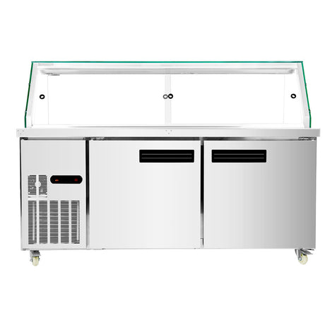 Thermaster Cold Salad & Noodle Bar 5x1/1 GN Pans - PG180FA - XG - Whisk Hospitality - PG180FA-XG