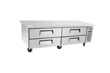 Atosa CHEF BASE 4 DRAWERS 1840 MM FRIDGE MGF8453 - Whisk Hospitality - MGF8453