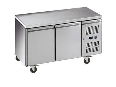 Exquisite Two Solid Doors Underbench Freezer 700mm deep - USF260H - Whisk Hospitality - USF260H