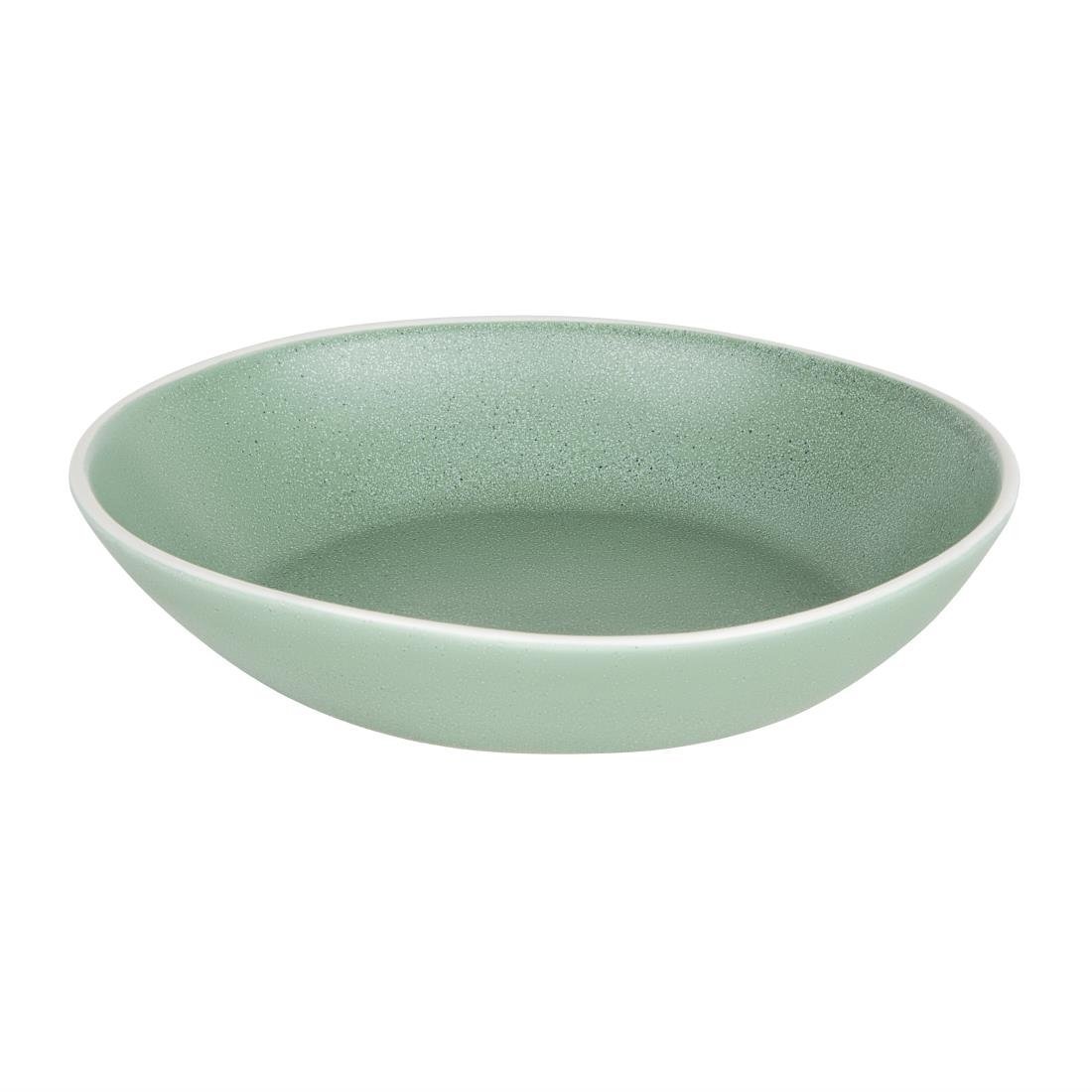 Olympia Chia Green Coupe Bowl - 220mm 8 1/2" (Box 4) CX954 - Whisk Hospitality - CX954