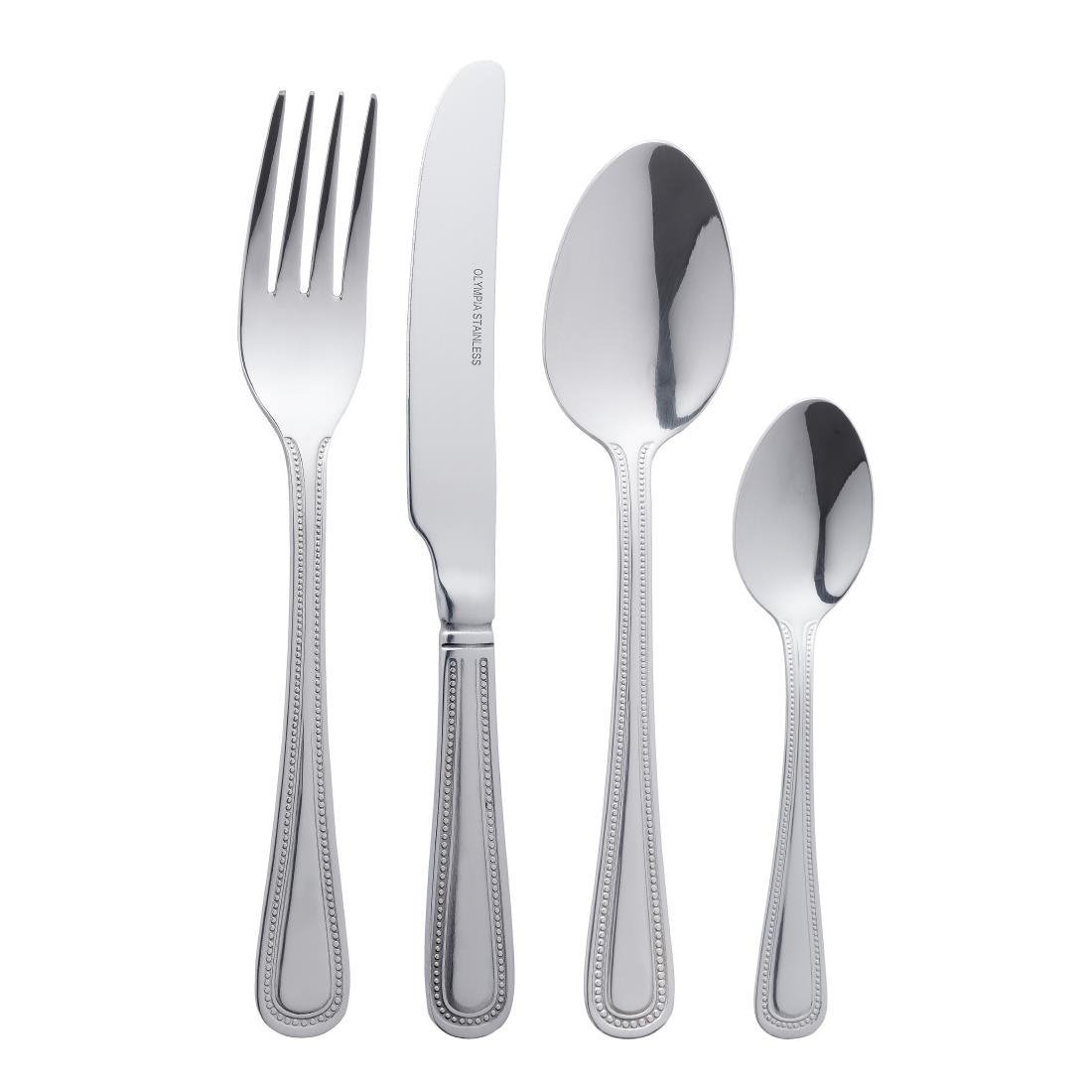 Olympia Bead Four Piece Cutlery Setting C125 C126 C129 C130 S612 - Whisk Hospitality - S612