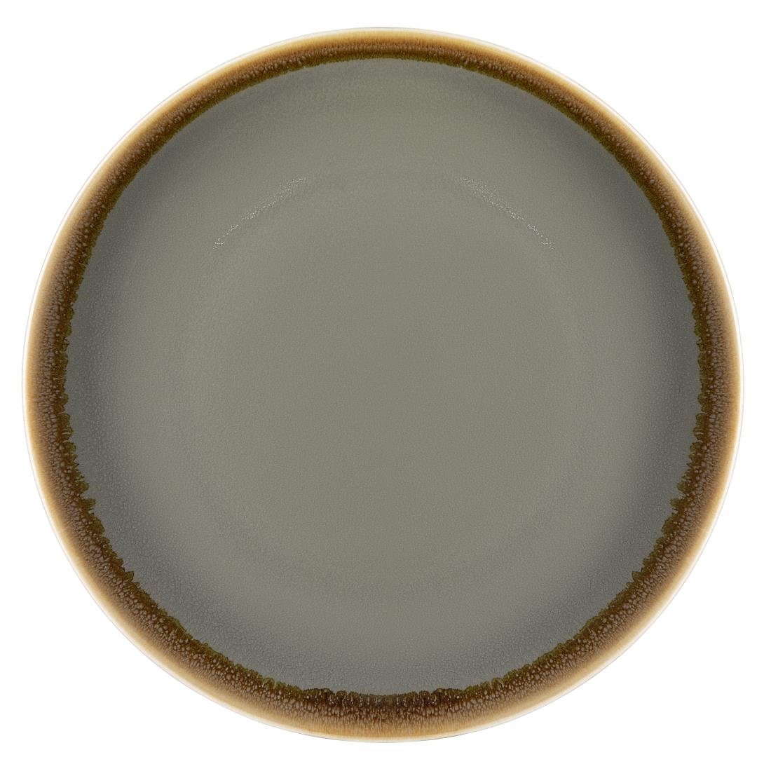 Olympia Kiln Smoke Coupe Plate 228mm 9" (Box 6) HC387 - Whisk Hospitality - HC387