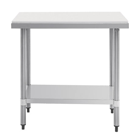 Vogue St/St Cutting Board Table - 900x600x900mm CB911 - Whisk Hospitality - CB911