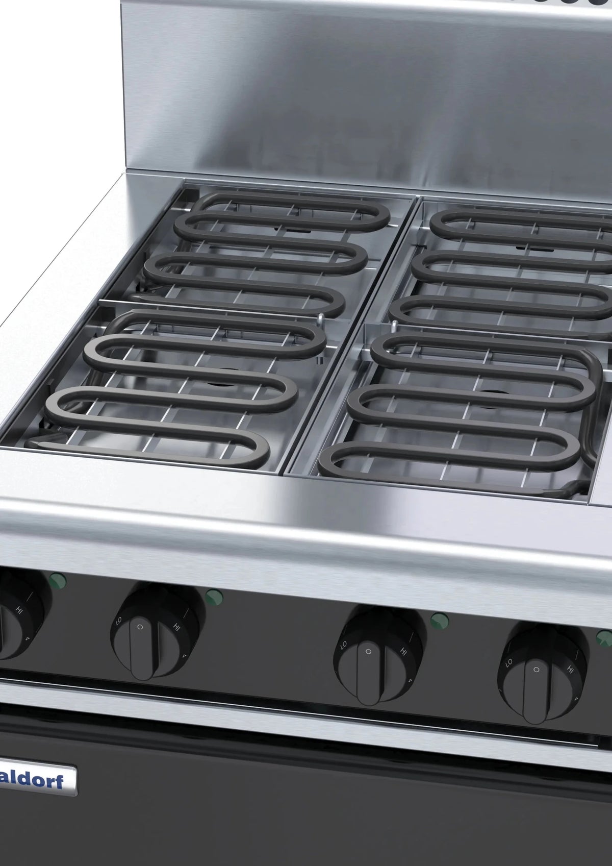 Waldorf Bold Rnb8400E Cd 600Mm Electric Cooktop Cabinet Base - Whisk Hospitality - RNB8400E-CD