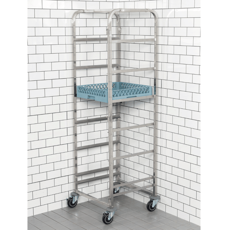 Modular System Dishwasher Basket Trolley 6 Tray 404092 - Whisk Hospitality - 404092