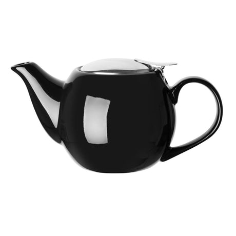 Olympia Cafe Teapot Black - 510ml (Single) CU958 - Whisk Hospitality - CU958