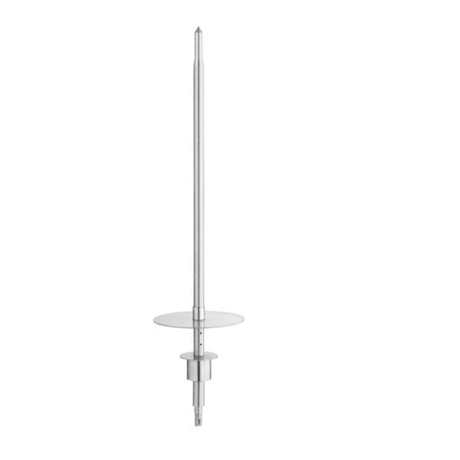 Gasmax Meat Rod Assembly for KB - 4 Kebab Machine - KB - 4 - MS - Whisk Hospitality - KB-4-MS