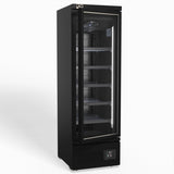 AG Supermarket Single Glass Door Upright Display Freezer - 450 Litre FSB450 - Whisk Hospitality - FSB450