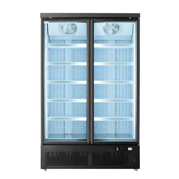 Thermaster Double Door Supermarket Freezer LG-1000BGBMF - Whisk Hospitality - LG-1000BGBMF