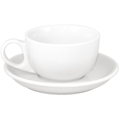 Sale Offer : Athena Cappuccino Cups CC201 & Saucers CC202 (Box 48) Combo S448 - Whisk Hospitality - S448