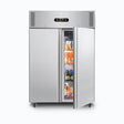 Bromic Upright Freezer - 1300L - 2 Doors - Stainless Steel UF1300SDF - NR - 1 - Whisk Hospitality - UF1300SDF-NR-1