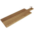 Olympia Oak Paddle Board Rectangular Medium 400x155x15mm - 110mm handle GM309 - Whisk Hospitality - GM309