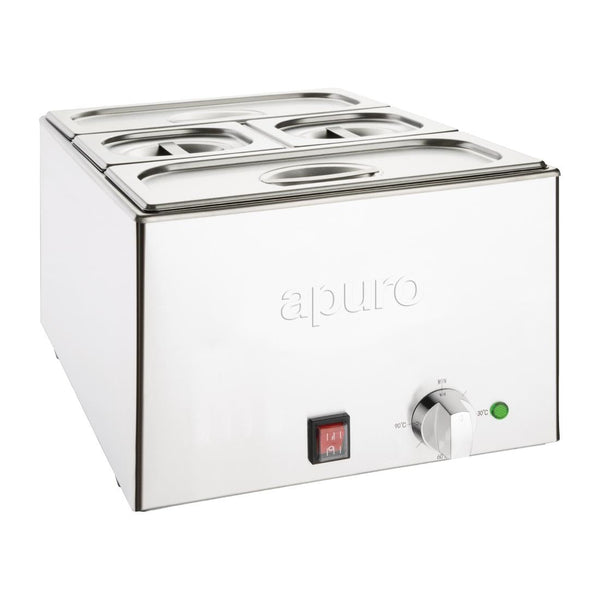 Apuro Bain Marie with Pans FT691 - A - Whisk Hospitality - FT691-A