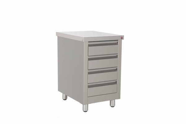 Inomak 4 Drawer Cabinet DCI0004 - Whisk Hospitality - DCI0004