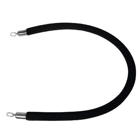 Bolero Black Rope for Bolero Barrier - 2.5m GG725 - Whisk Hospitality - GG725