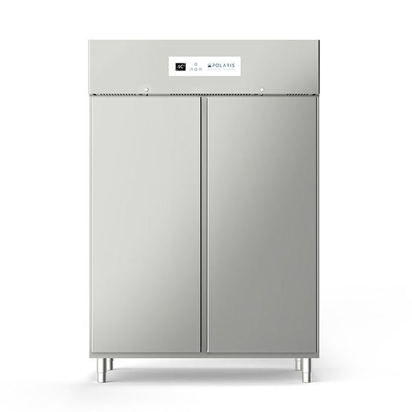 POLARIS 1298L Capacity Two Steel Door Freezer Cabinet | Self Contained | -15°C to -25°C - Whisk Hospitality - R140BT