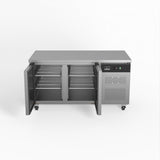 AG Two Door Commercial Worktop / Under Bench Fridge 800mm Depth PAX2100TN - Whisk Hospitality - PAX2100TN