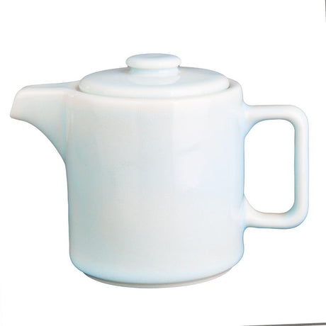 Olympia Fondant Tea Pot Aqua - 450ml 15.2fl oz (Box 2) CU181 - Whisk Hospitality - CU181