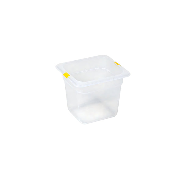 Gastronorme Pan - PolyPropylene - 1/6 - with Lid / 150mm - Whisk Hospitality - 75985