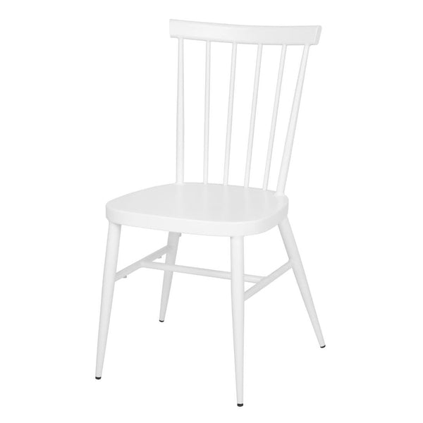 Bolero Windsor Aluminium Chairs White (Set 4) DP718 - Whisk Hospitality - DP718