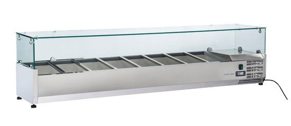 Anvil 1800 Glass Refrigerated Ingredient Well VRX1800 - Whisk Hospitality - VRX1800